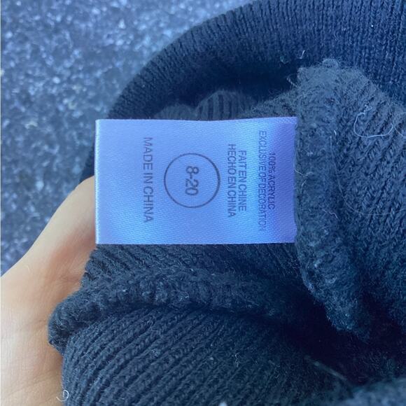 Nike Check EMBROIDERED Logo Reversible Beanie White Black Swoosh Boys - Picture 3 of 4